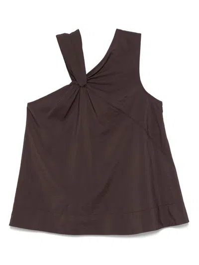 Soeur Enora Top In Brown