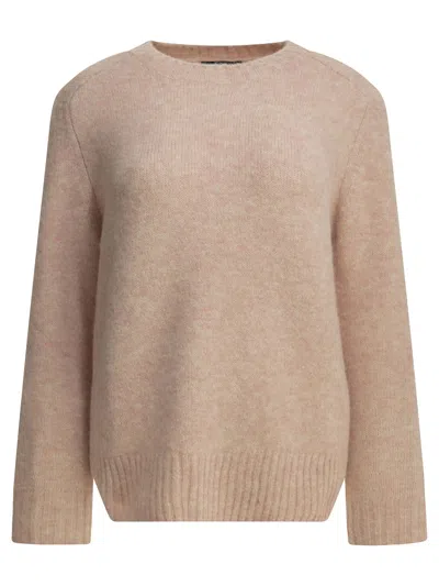 Soeur "envie" Crew-neck Sweater In Neutral