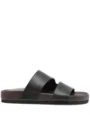 Soeur 30mm Eros Leather Sandals In Black