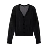 Soeur Etretat Cardigan In Noir