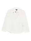 Soeur Womens Blanc Casse Felicite Tie-belt Cotton Blouse In White