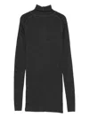 Soeur Turtleneck Wool Sweatshirt In Black
