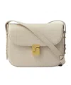 Soeur Flap Shoulder Bag In Brown