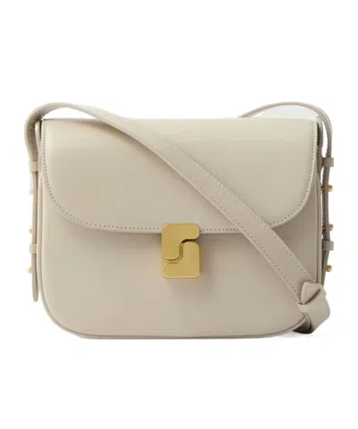Soeur Flap Shoulder Bag In Brown