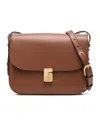 Soeur Flip Shoulder Bag In Brown