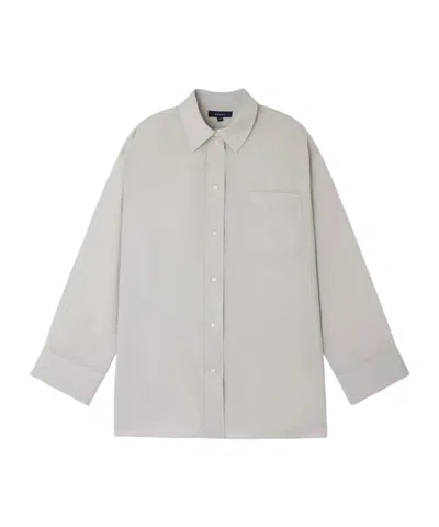Soeur Francesca Pocket Shirt In Gray