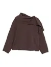 Soeur Freja Cotton Sweatshirt In Brown