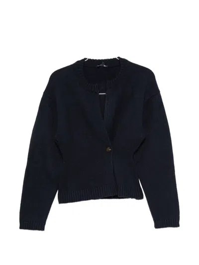 Soeur Galileo One-button Cardigan In Blue
