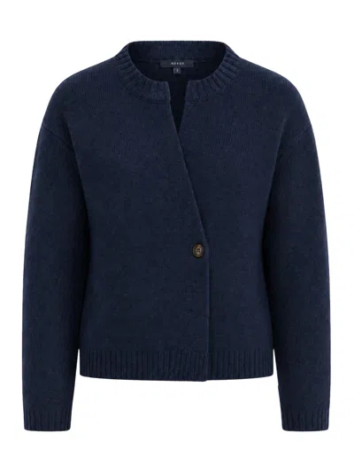 Soeur Galileo Wool Cardigan In Blue