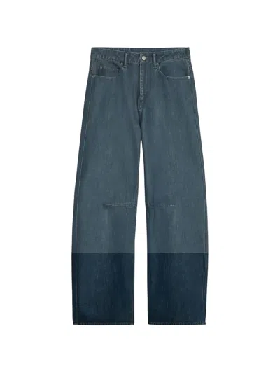 Soeur Gaspard Wide-leg Jeans In Blue