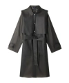 Soeur Gaultier Trench Coat In Black