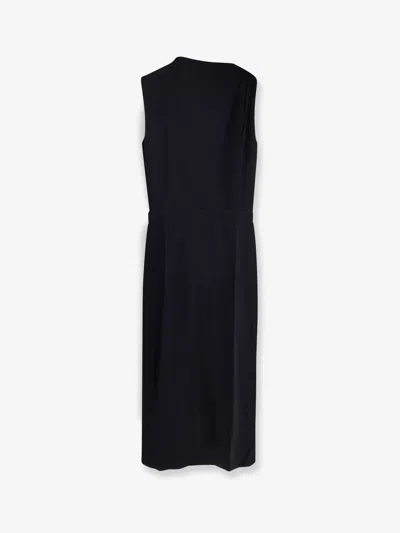 Soeur Gemma Organic Cotton Long Dress In Black