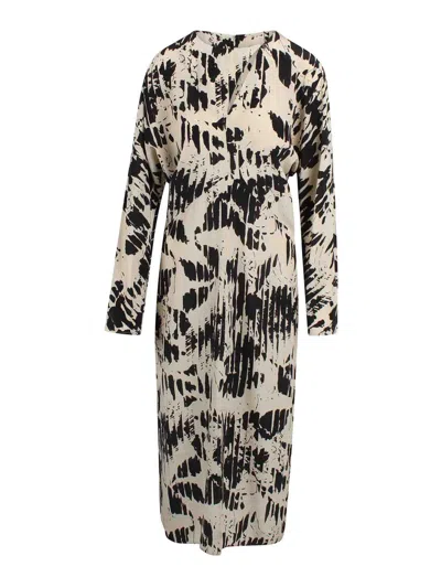 Soeur Gisee Extra-fine Knit Dress In Multi