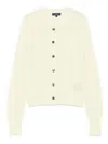 Soeur Griffith Button-front Wool Cardigan In Neutral