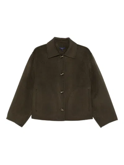 Soeur Gyoda Button-front Jacket In Brown