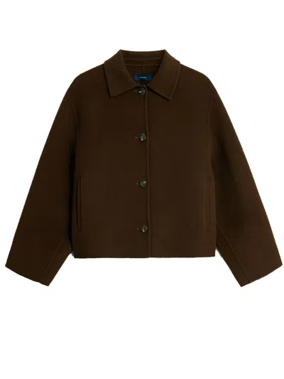 Soeur Gyoda Jacket Woman Chocolat In Brown
