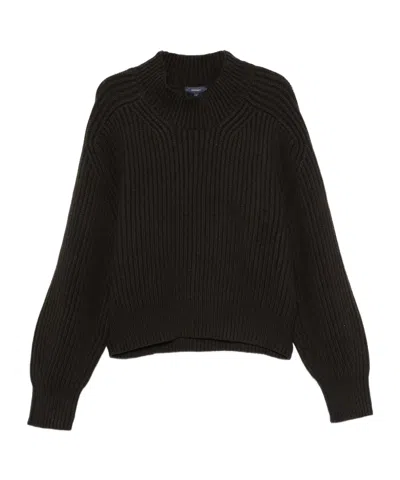 Soeur Half-turtleneck Ribbed Sweater In Multi