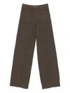 Soeur Harold Pocket-detail Trousers In Brown