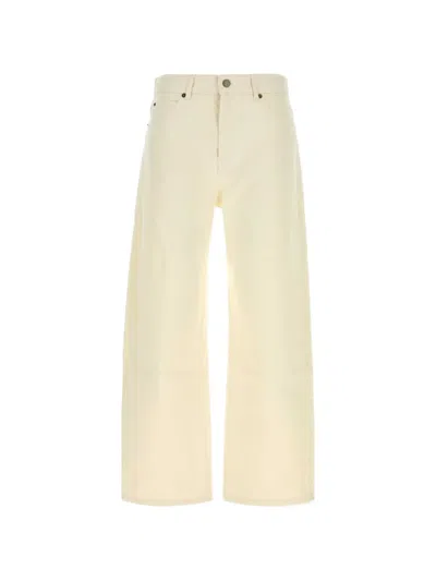 Soeur Harrison Belt-loop Jeans In White