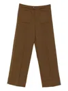 Soeur Harry Patch-pocket Trousers In Brown