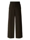 Soeur Harry Patch-pocket Wool Trousers In Black