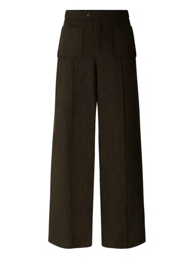 SOEUR HARRY PATCH-POCKET WOOL TROUSERS