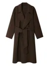 Soeur Harvard Long Coat In Brown