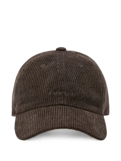 Soeur Hector Corduroy Cap In Brown