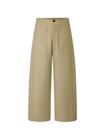 Soeur Hero High-waisted Trousers In Neutral