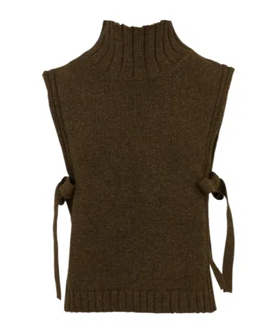 Soeur High-neck Sweater In Black