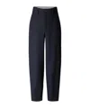 Soeur High-waisted Slim Fit Pants In Blue