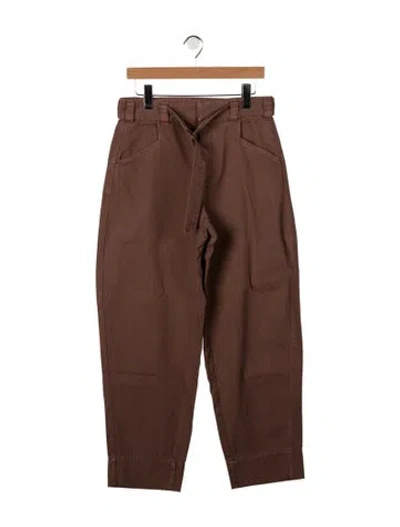 Pre-owned Soeur High-rise Straight Leg Jeans W/ Tags In Brown