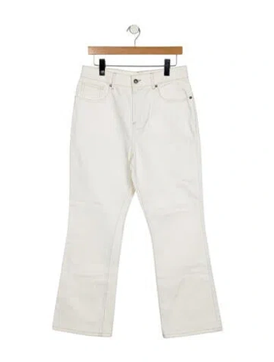 Pre-owned Soeur High-rise Wide Leg Jeans In Blue