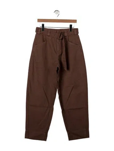 Pre-owned Soeur High-rise Wide Leg Jeans W/ Tags In Brown