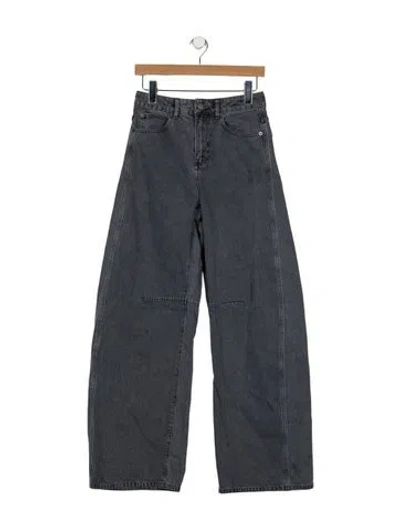 Pre-owned Soeur High-rise Wide Leg Jeans W/ Tags In Grey
