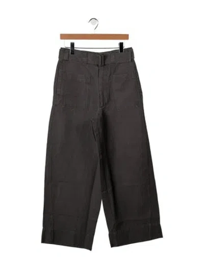 Pre-owned Soeur High-rise Wide Leg Jeans W/ Tags In Grey