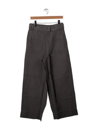 Pre-owned Soeur High-rise Wide Leg Jeans W/ Tags In Grey
