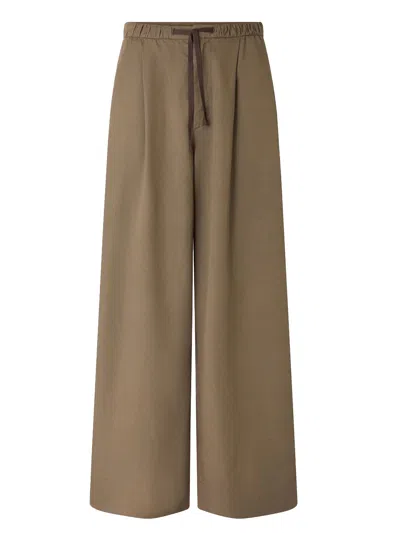 Soeur Hugues Pants Woman Toupe In Brown