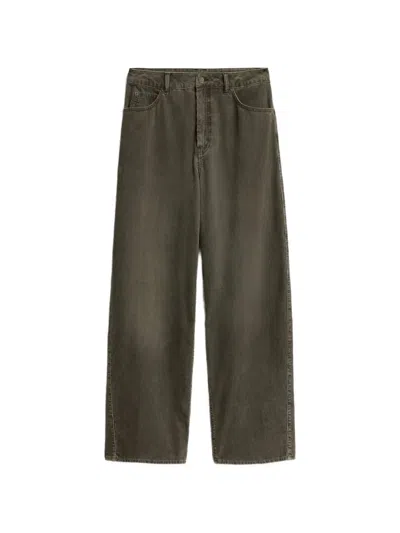 Soeur Hunter Corduroy Trousers In Grey