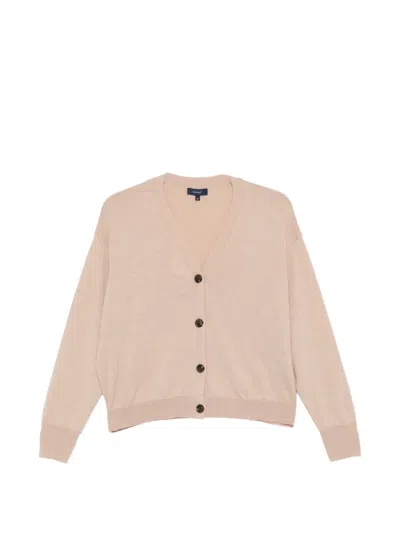Soeur Idem V-neck Button-up Cardigan In Neutral