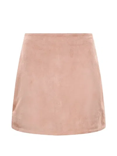 Soeur Inno A-line Mini Skirt In Neutral