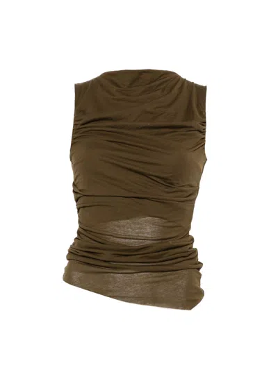 Soeur Irina Top Woman Khaki In Brown