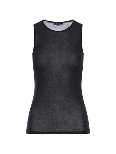 Soeur Organic Cotton Mini Top For Women In Black