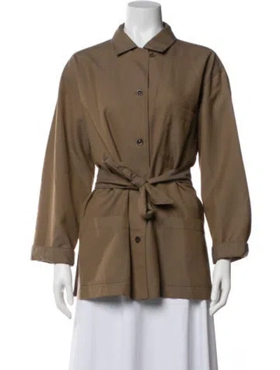 Pre-owned Soeur Jacket In Brown