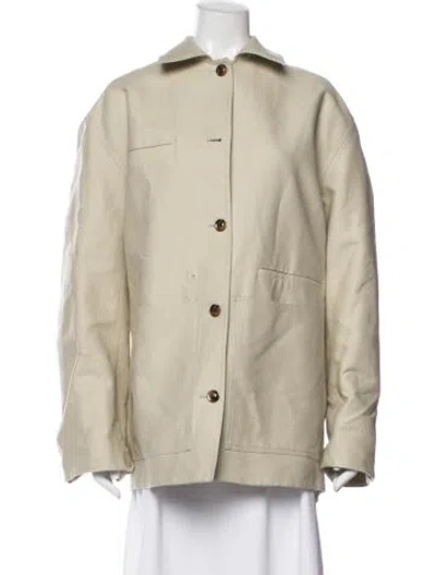 Pre-owned Soeur Jacket In Neutral