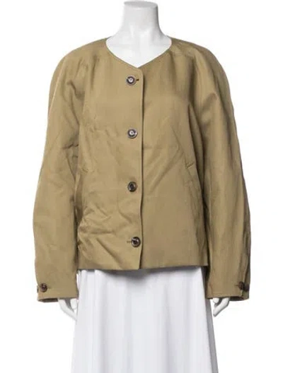 Pre-owned Soeur Jacket In Neutrals