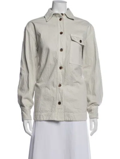 Pre-owned Soeur Jacket In Neutrals