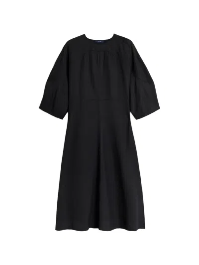Soeur Janice Midikleid Mit Dreiviertelärmeln In Black