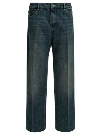 Soeur Jerry Faded-effect Jeans In Blue
