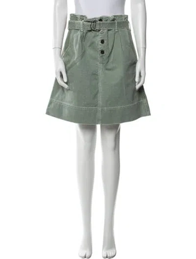 Pre-owned Soeur Knee-length Skirt In Green